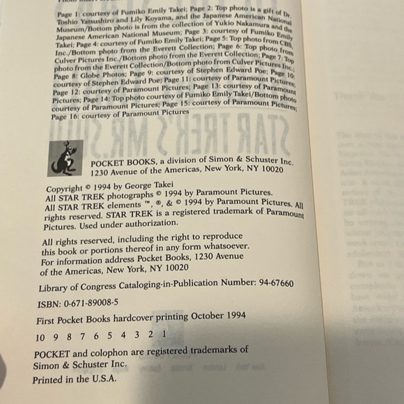 To the Stars : Mr. Sulu Autobiography by George Takei (1994, Hardcover) - Picture 3 of 3